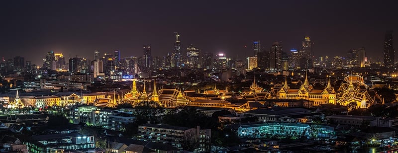 Thai temple in Bangkok